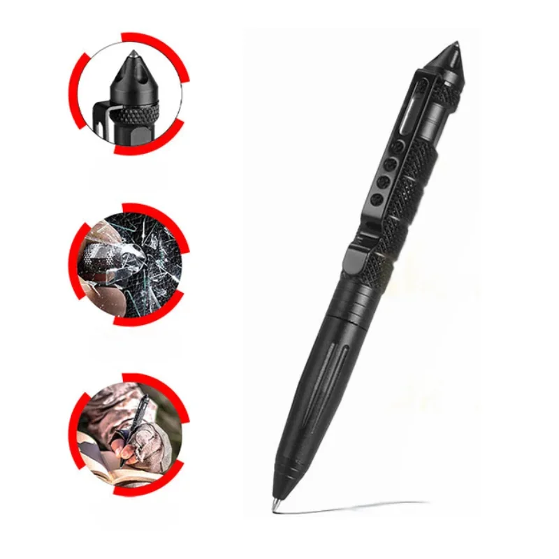 Pen Tactical Glass - Многофункциональная тактическая ручка для самообороны, выживания