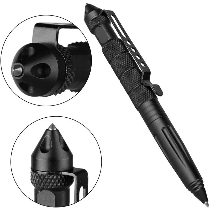 Pen Tactical Glass - Военная тактическая ручка, многофункциональная ручка из