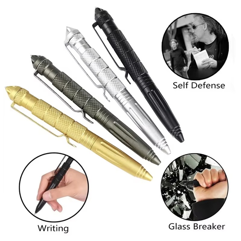 Pen Tactical Glass - Военная тактическая ручка из алюминиевого сплава,