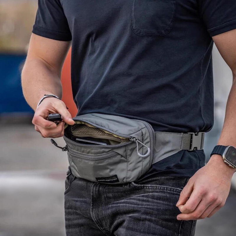 Edc Carry Fanny Pack - Мужская поясная сумка с регулируемым ремнем,