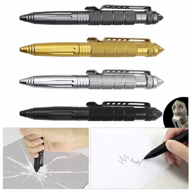 Pen Tactical Glass - Многофункциональная тактическая ручка 1/2/3/4 шт. для