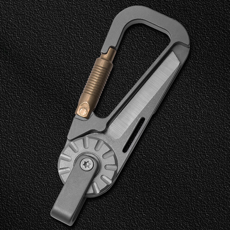 Edc Carry Essentials - Автомобильный брелок из титанового сплава для