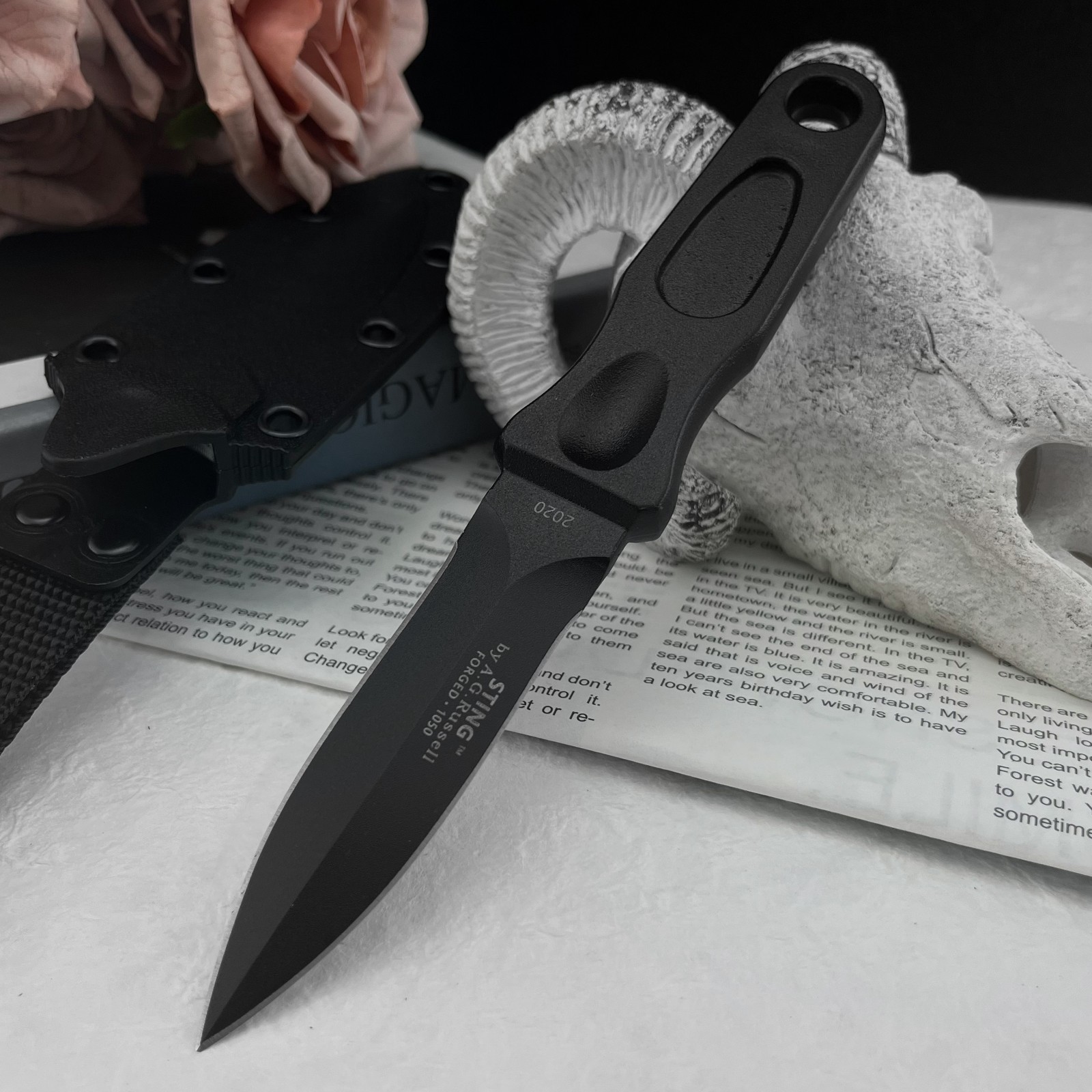Edc Carry Fixed Blade - Многофункциональный нож с фиксированным клинком из