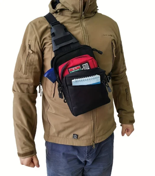 Тактическая сумка-слинг для ск – обзор и цена Edc Carry Fanny Pack