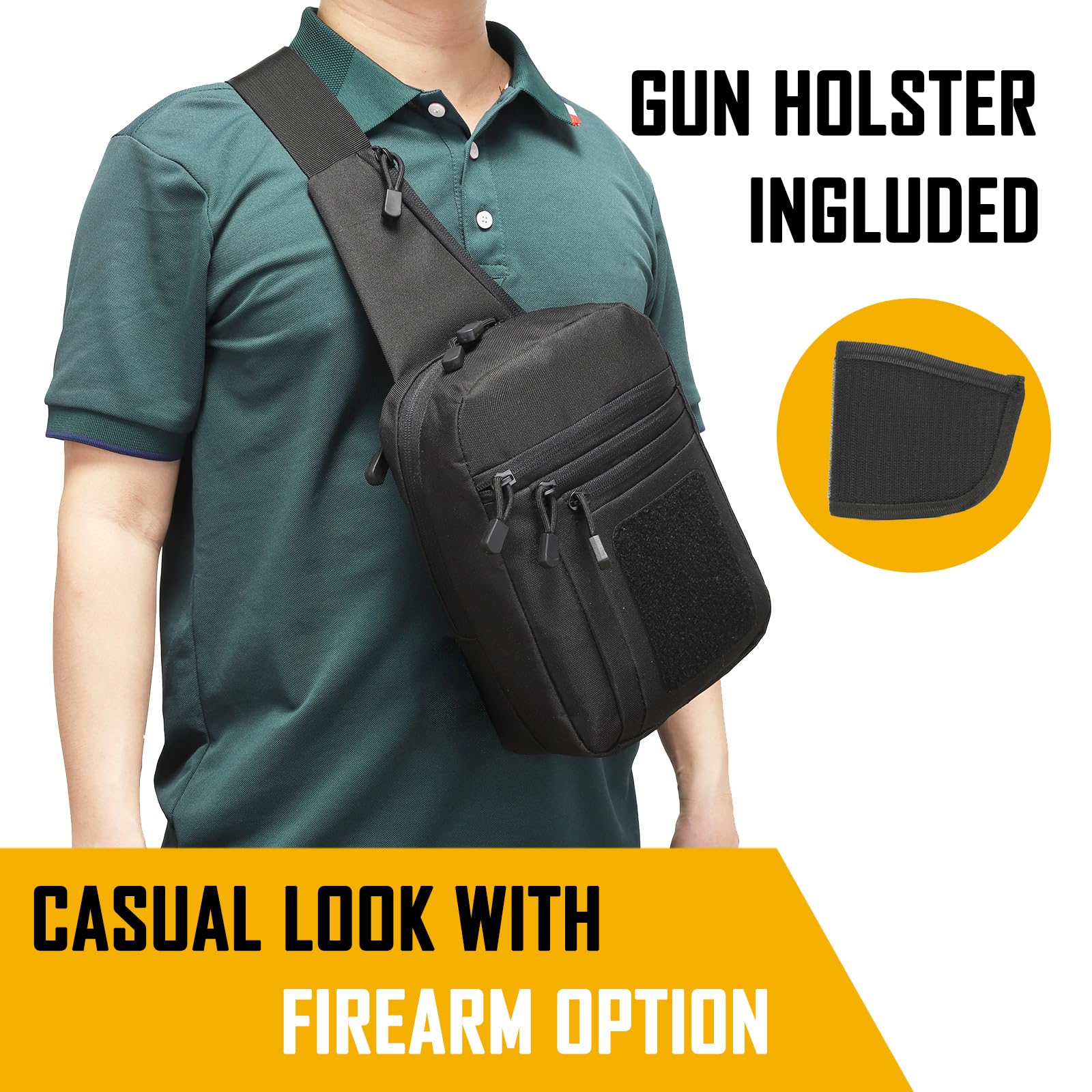 Мужская сумка через плечо для  – обзор и цена Edc Carry Bag For Men