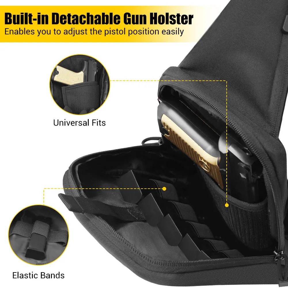 Тактическая сумка-чехол для пи – обзор и цена Edc Pistol Carry Bag