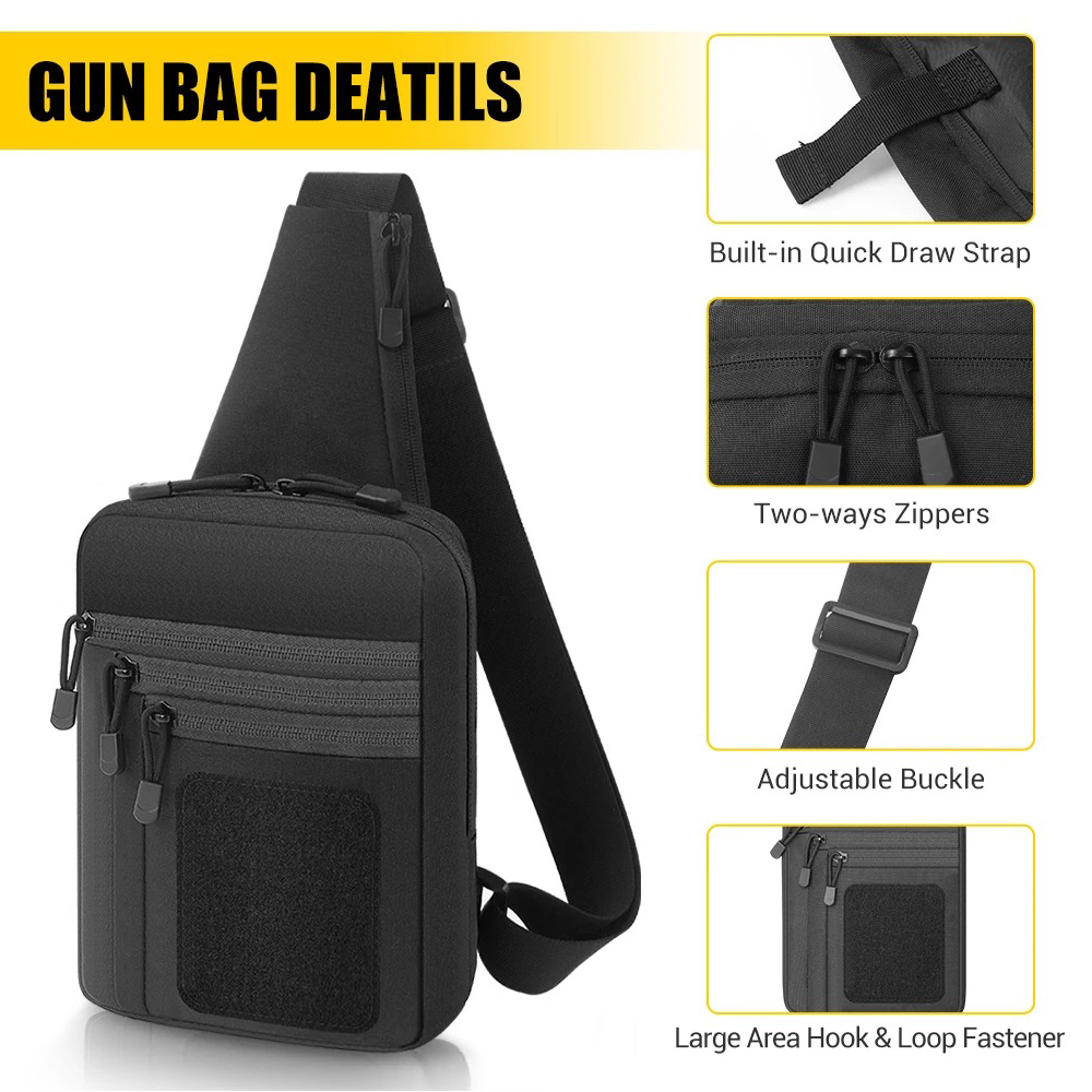 Тактическая сумка-чехол для пи – обзор и цена Edc Pistol Carry Bag