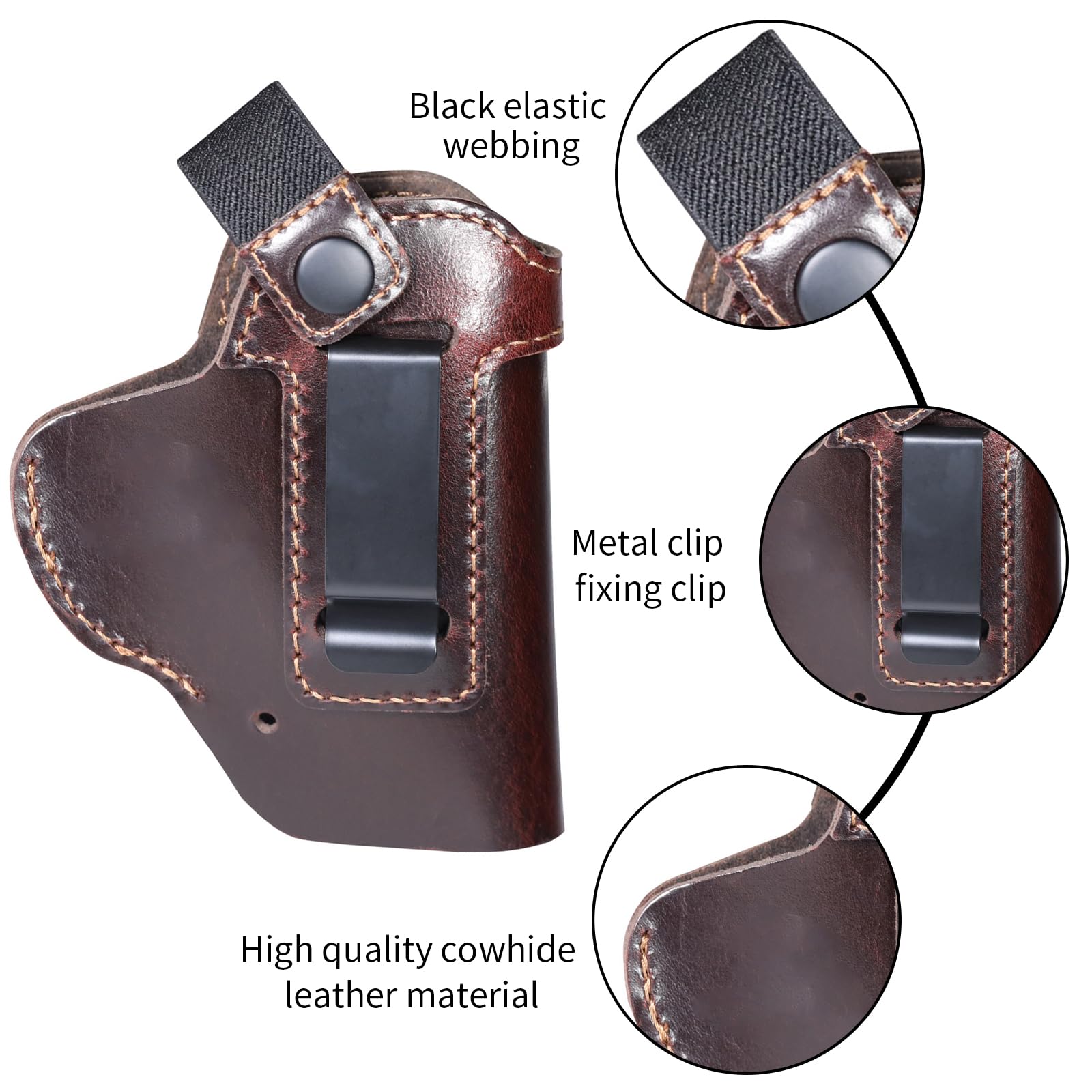 Тактическая кожаная кобура для – обзор и цена Edc Carry Belt Leather