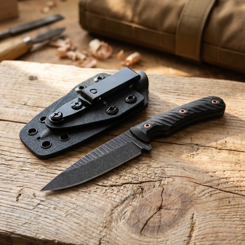 Нож для бушкрафта Full Tang с  – обзор и цена Edc Carry Fixed Blade