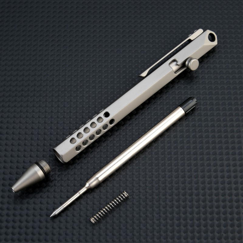 Портативная ручка из титановог – обзор и цена Pen Tactical Glass