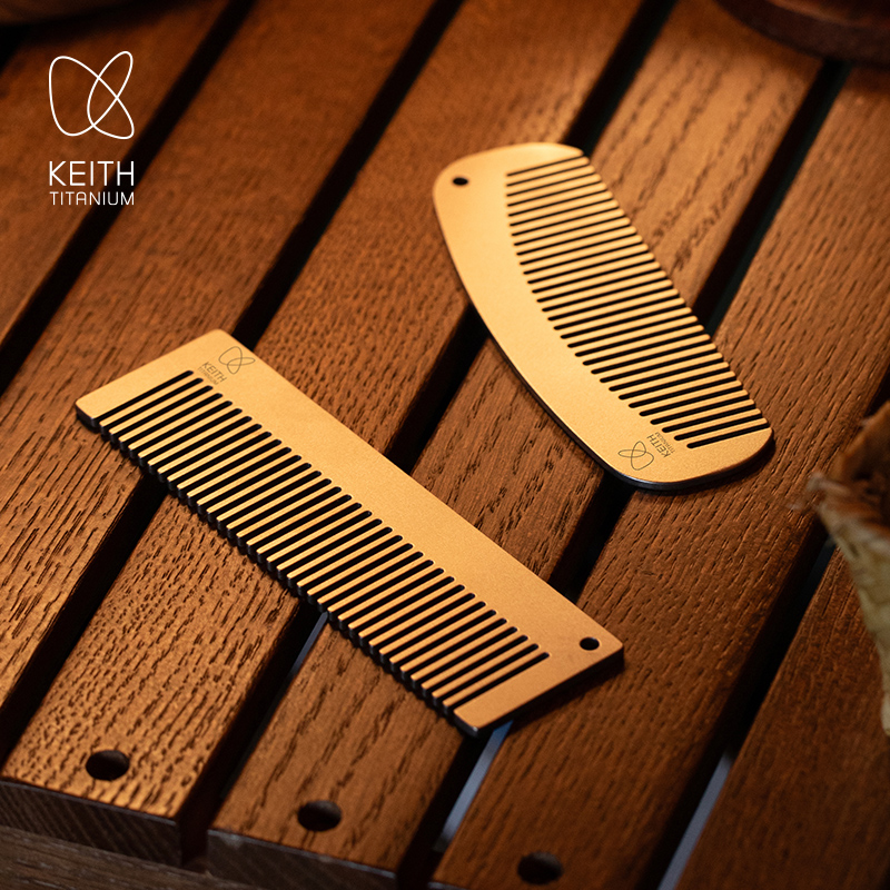 KEITH Титановый расческа для з – обзор и цена Comb Pocket Titanium