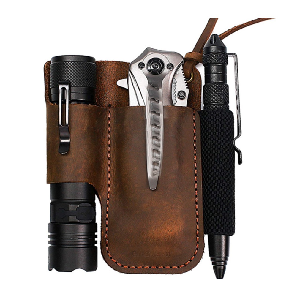 Прочный кожаный чехол для муль – обзор и цена Edc Carry Belt Leather