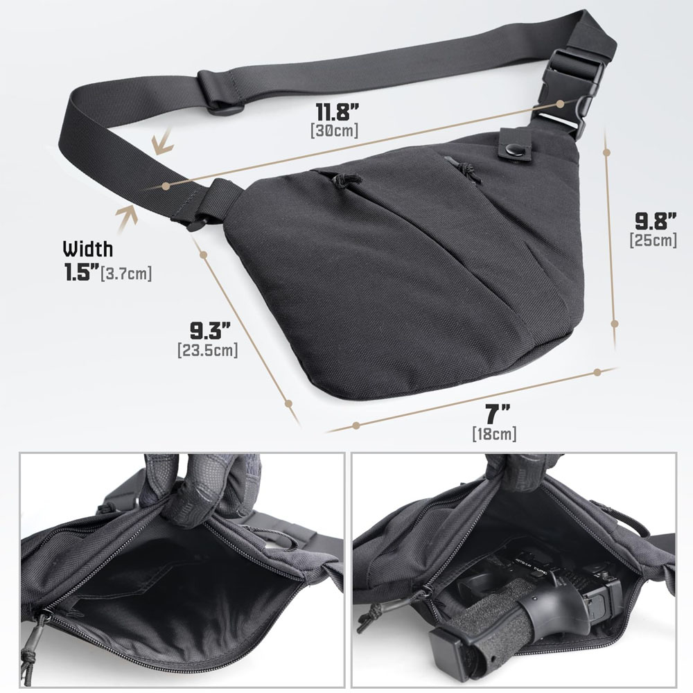 Тактическая Сумка для ношения  – обзор и цена Edc Pistol Carry Bag