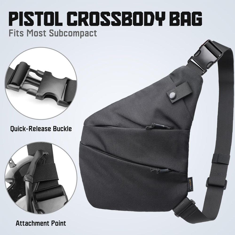 Тактическая Сумка для ношения  – обзор и цена Edc Pistol Carry Bag
