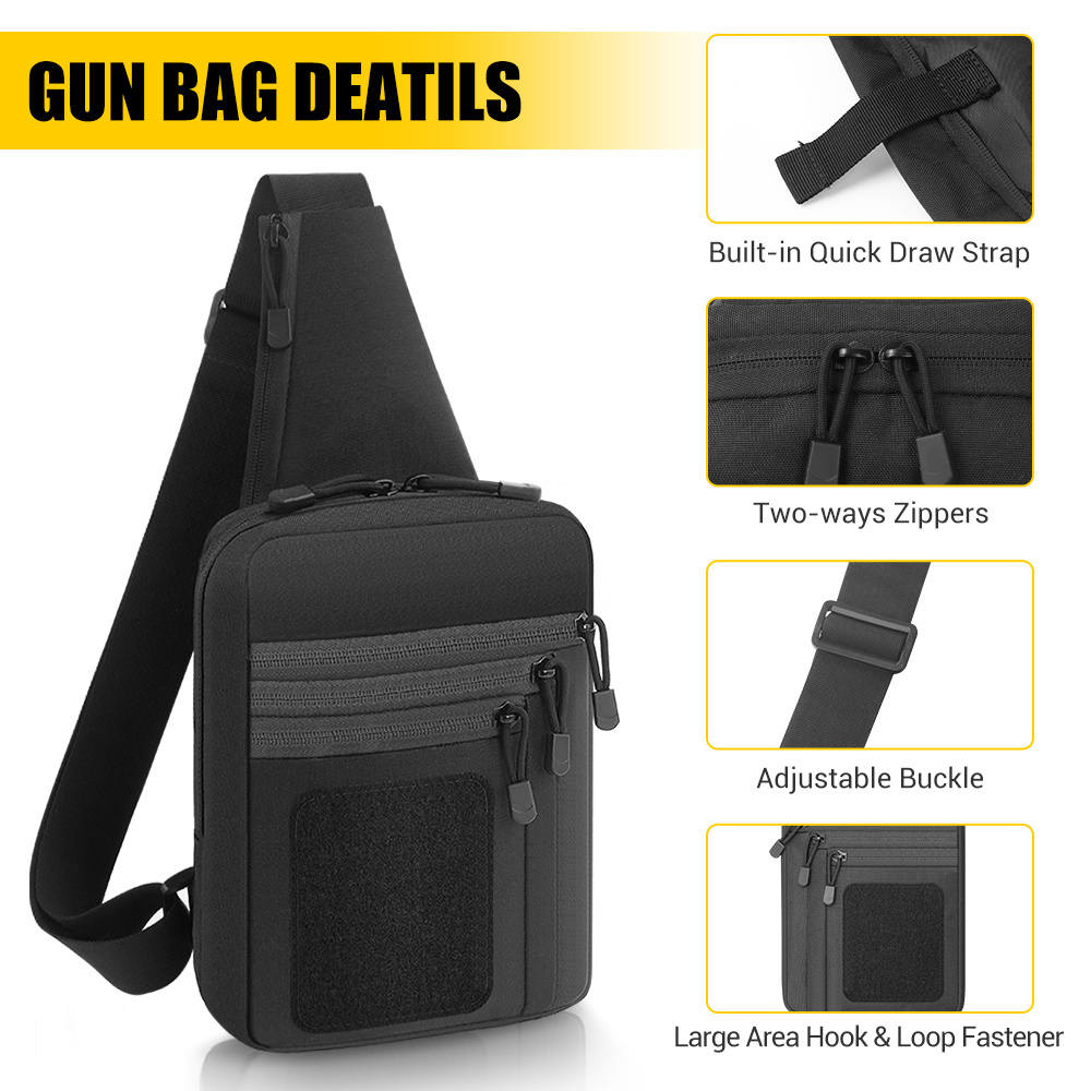 Тактическая сумка для пистолет – обзор и цена Edc Pistol Carry Bag