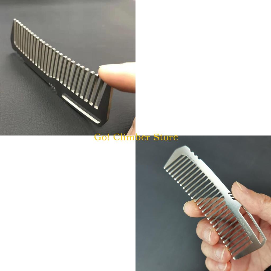 Q84C Портативная расческа из т – обзор и цена Comb Pocket Titanium