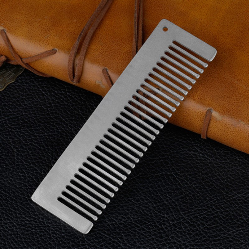 Сверхлегкая расческа из титано – обзор и цена Comb Pocket Titanium