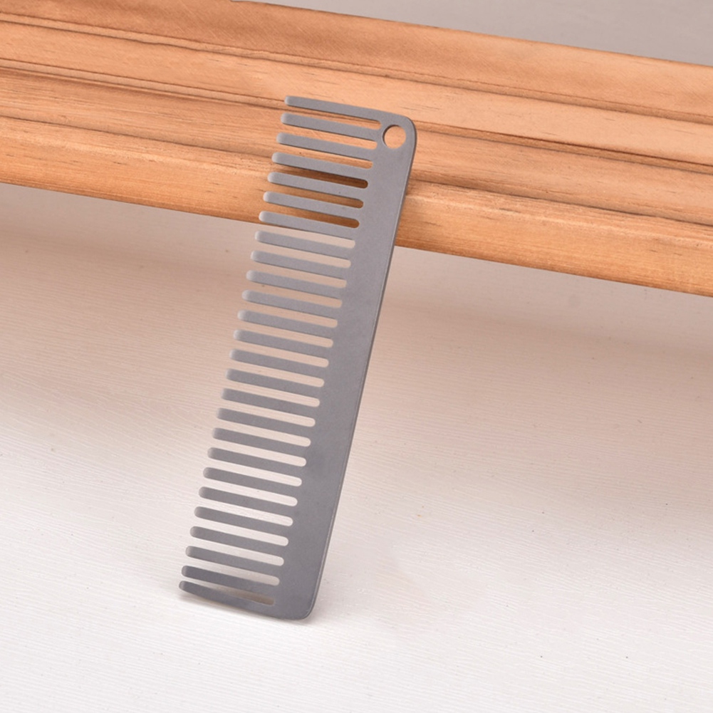 Титановая расческа, антистатич – обзор и цена Comb Pocket Titanium