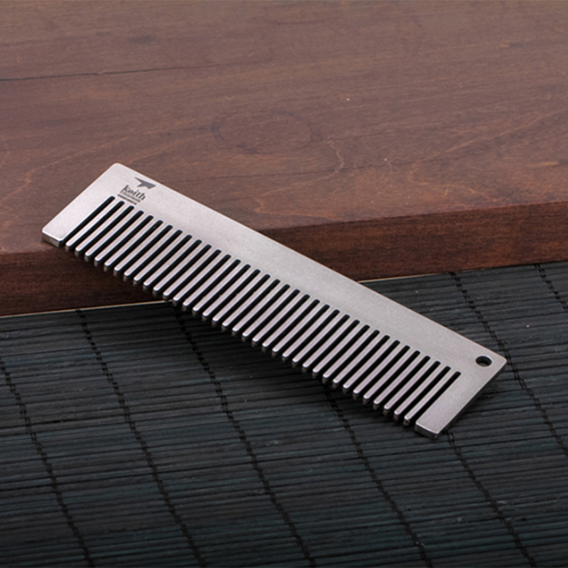 Титановая дорожная расческа Ke – обзор и цена Comb Pocket Titanium