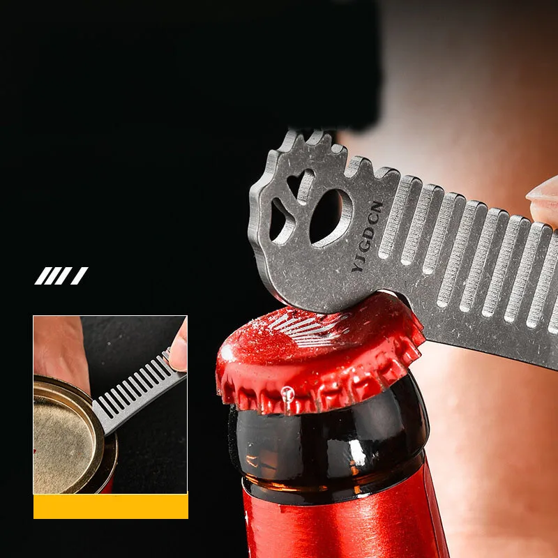Расческа FEGVE из титанового с – обзор и цена Comb Pocket Titanium