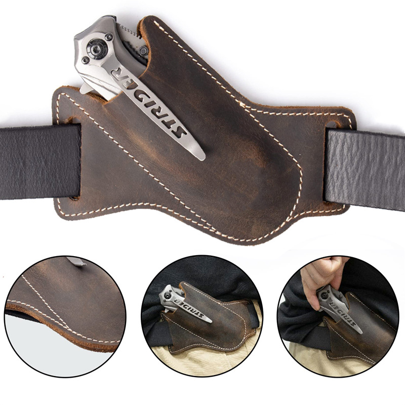 Тактическая поясная сумка EDC  – обзор и цена Edc Carry Belt Leather