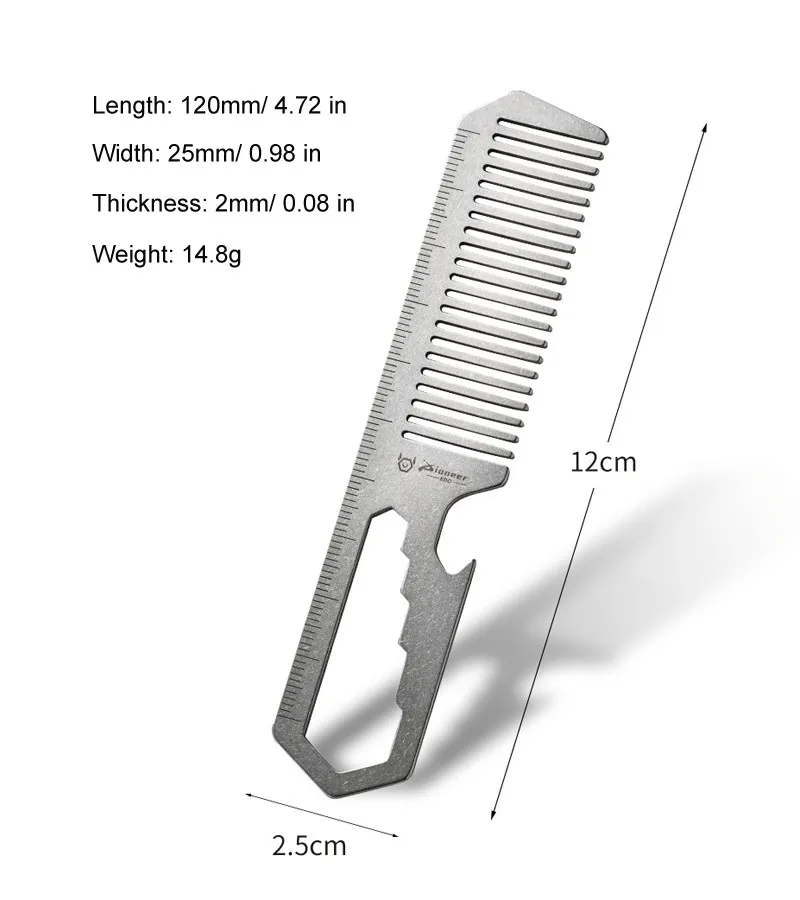 Многофункциональный карманный  – обзор и цена Comb Pocket Titanium
