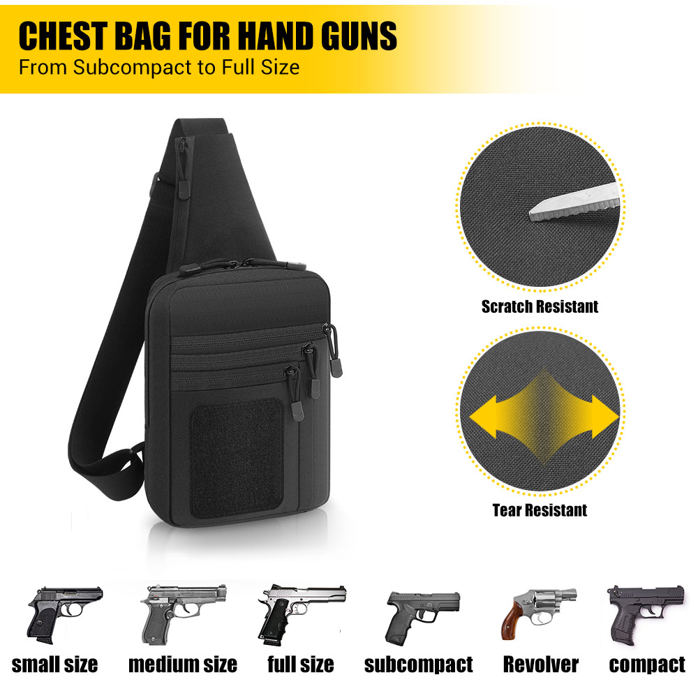 Тактическая сумка для пистолет – обзор и цена Edc Pistol Carry Bag