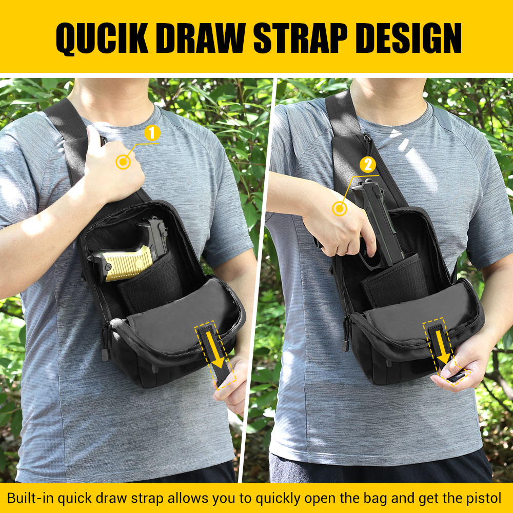 Тактическая сумка для пистолет – обзор и цена Edc Pistol Carry Bag