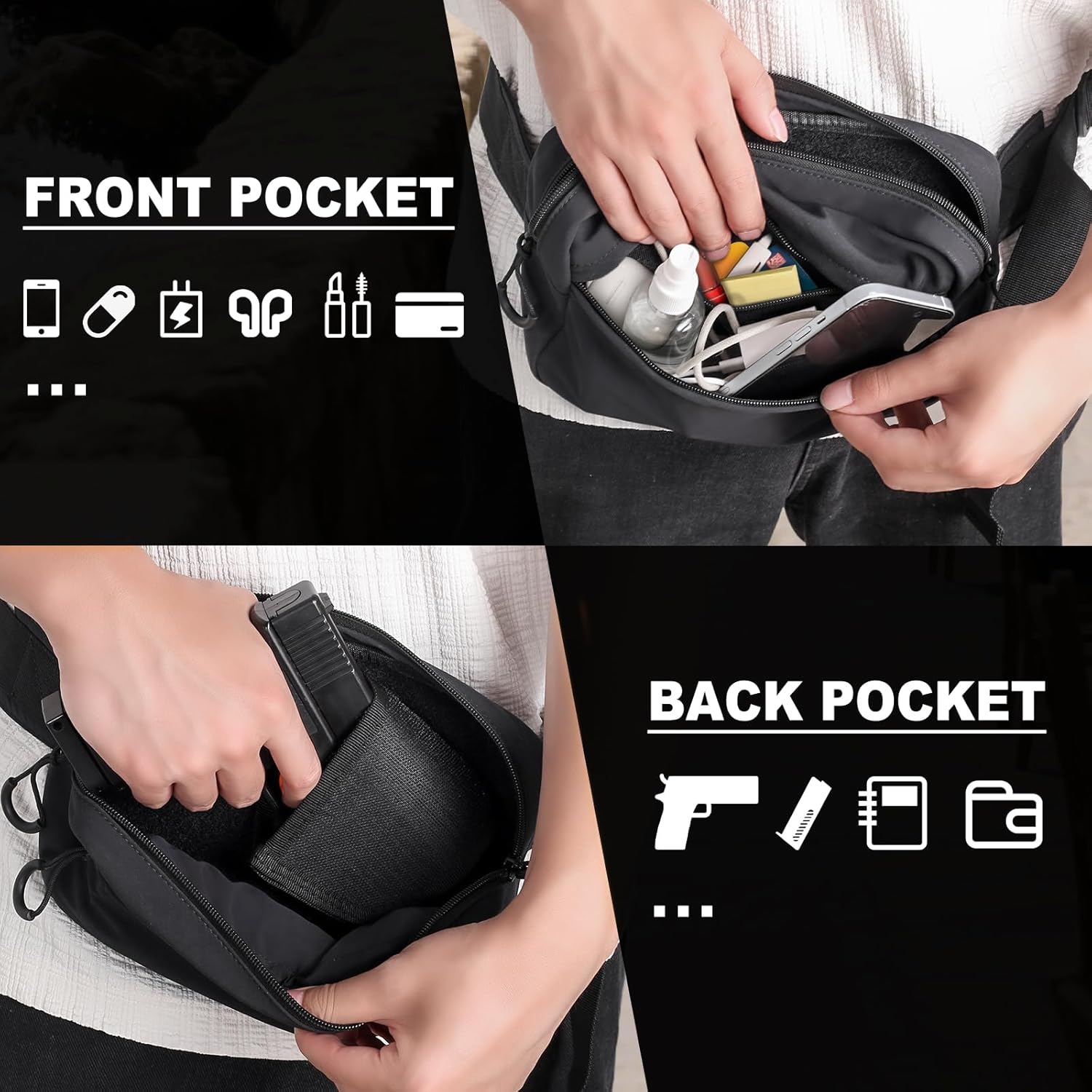 Тактическая поясная сумка с ко – обзор и цена Edc Pistol Carry Bag